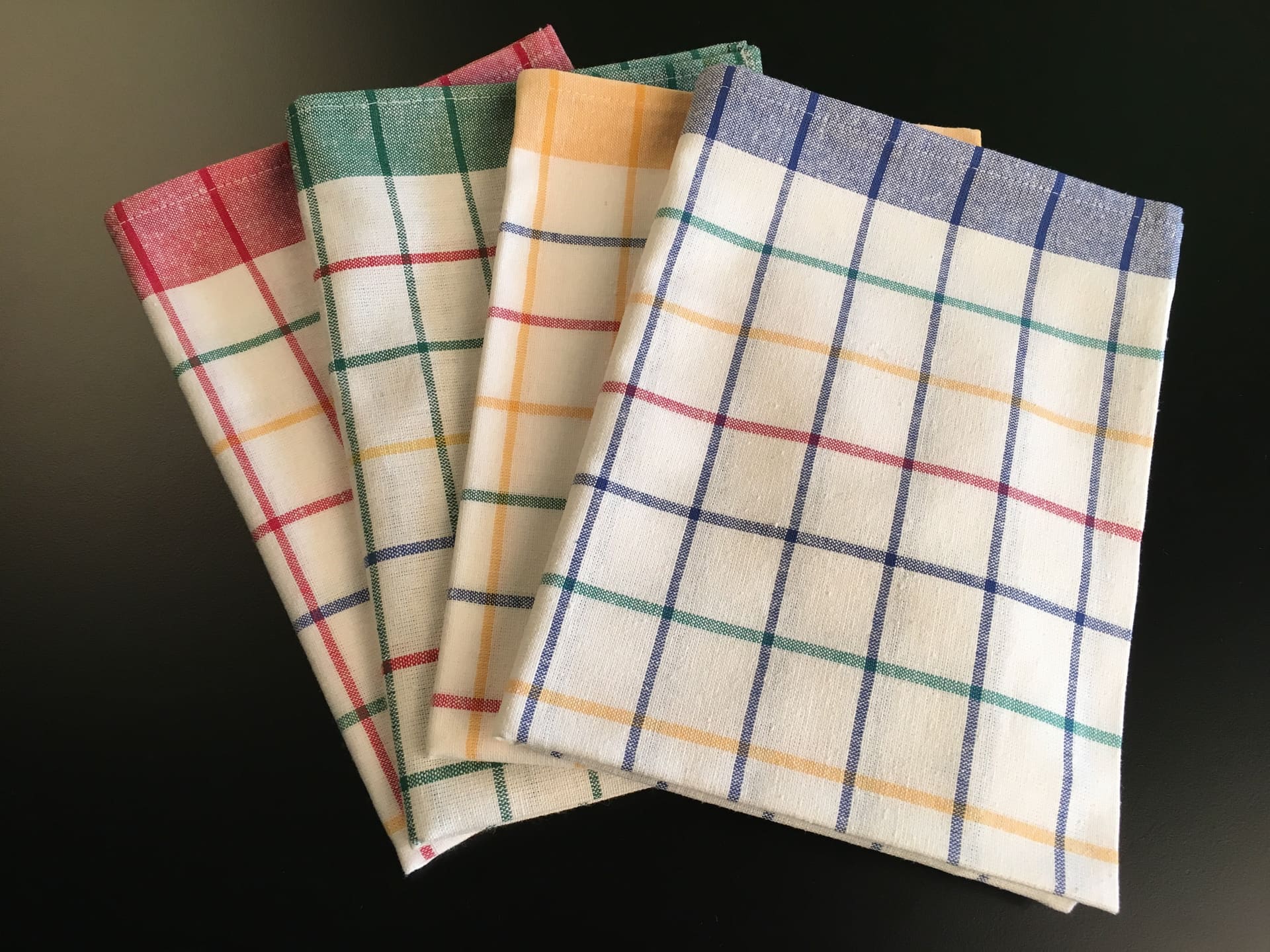 Geschirrtücher Paris Lisa 5-teilig Set – rot – 50 x 70 cm