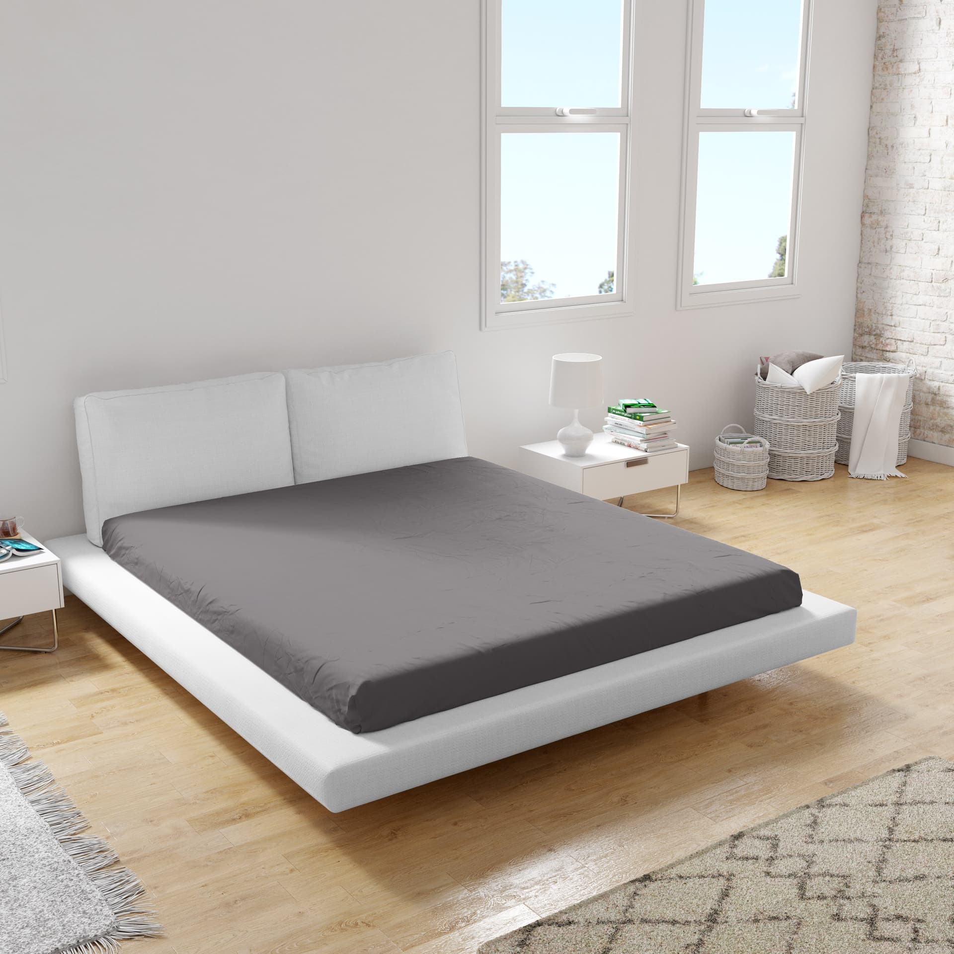 Spannbettlaken in verschiedenen Größen