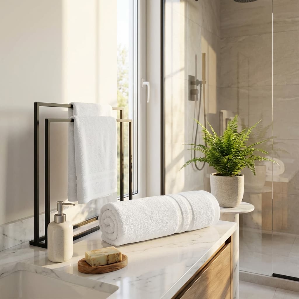 Verschiedene Handtuchqualitäten und Grammaturen