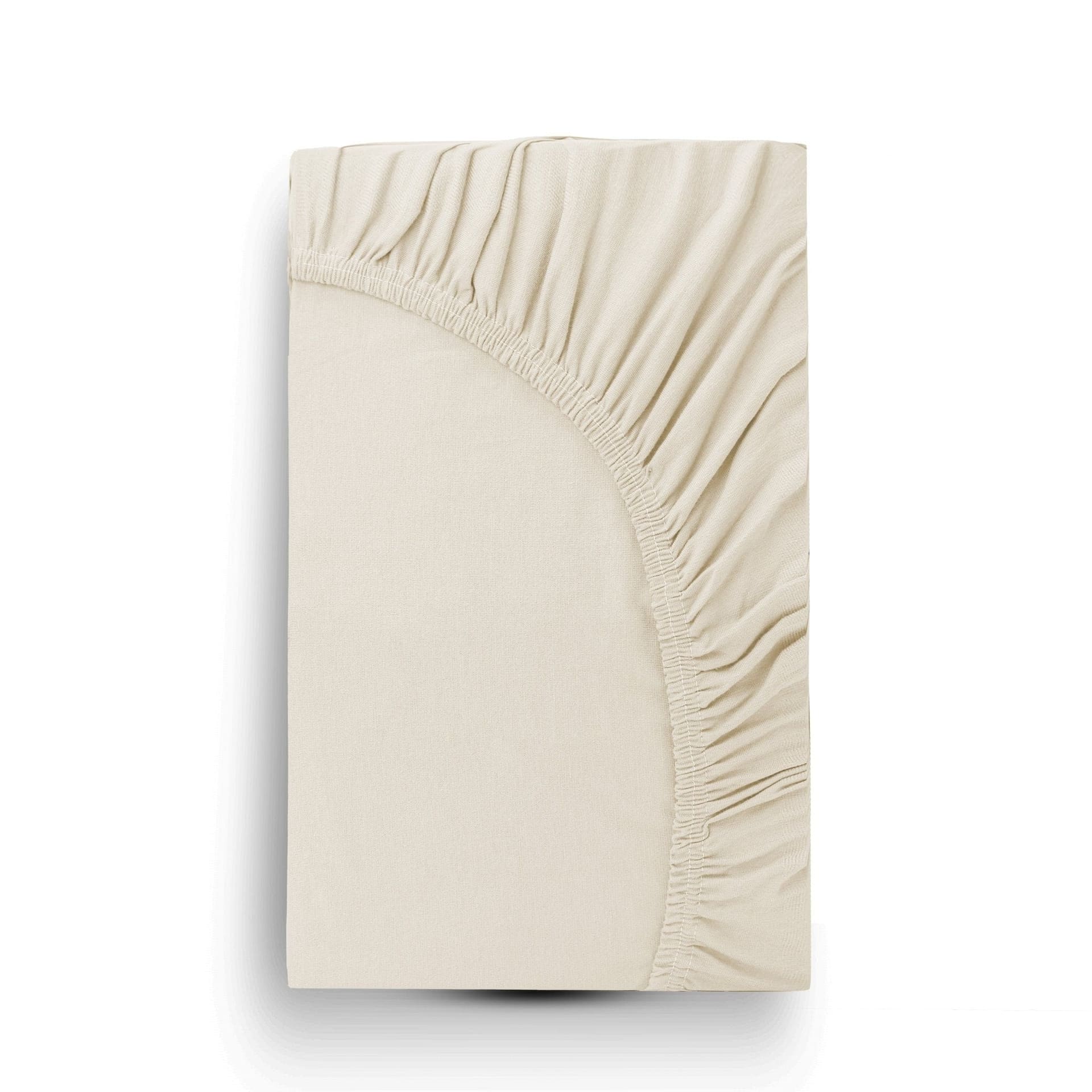 Spannbettlaken – Miami / Gina – natur – 160 x 200 x 24 cm