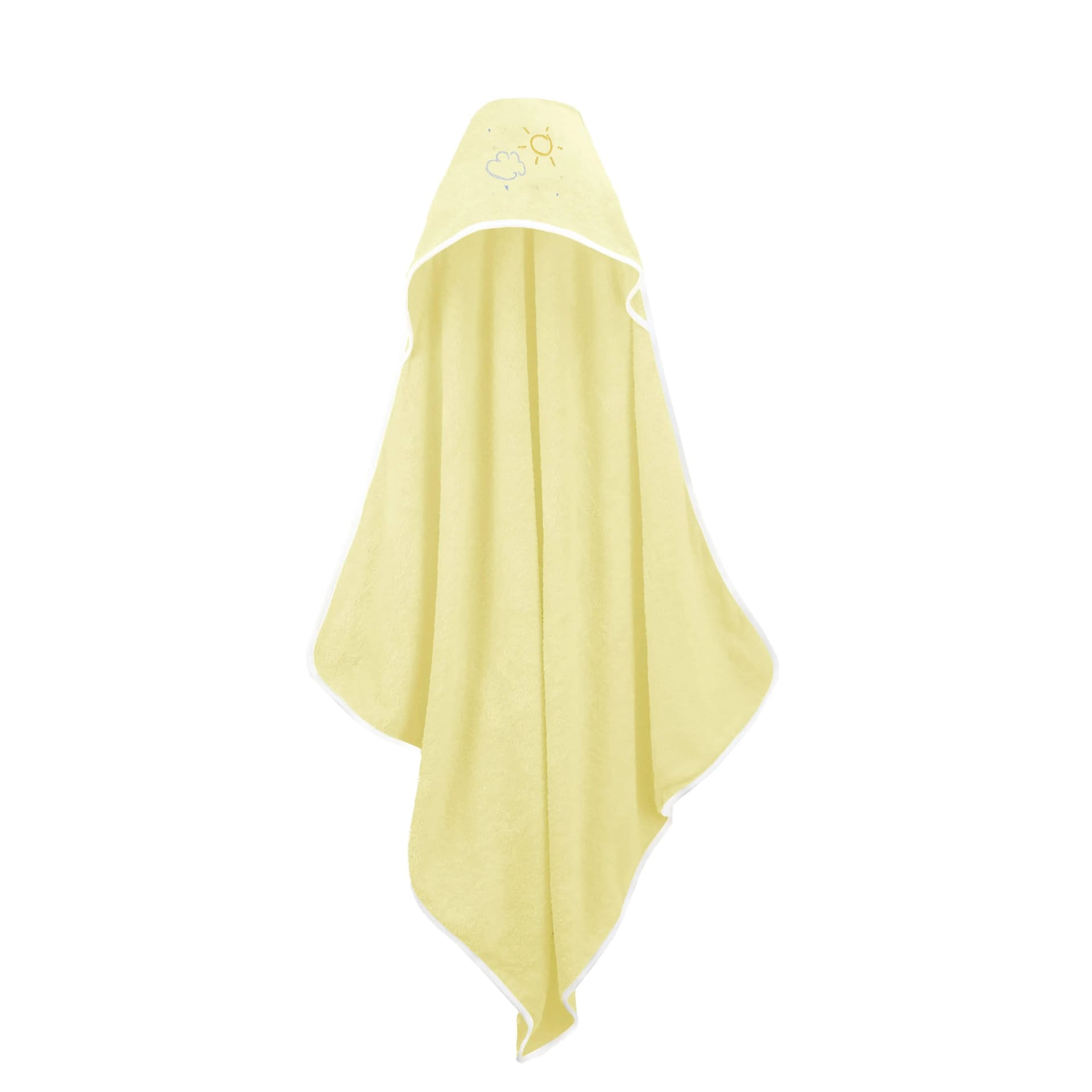 Badetuch – Capri / Gina – vanille – 100 x 100 cm