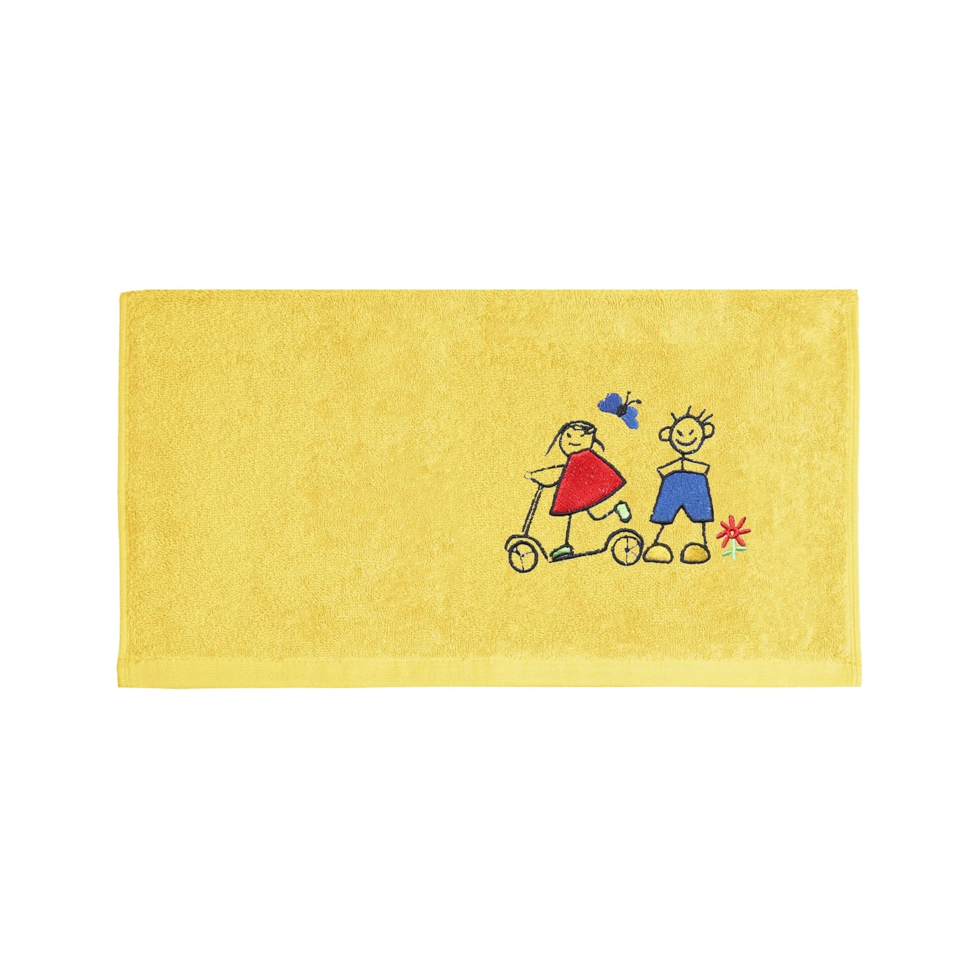 Badeschal – Riva / Gina – gelb – 70 x 140 cm