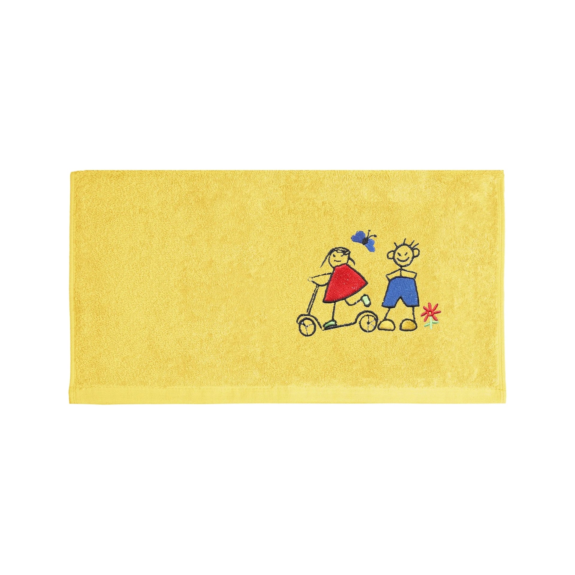 Badeschal – Riva / Gina – gelb – 70 x 140 cm
