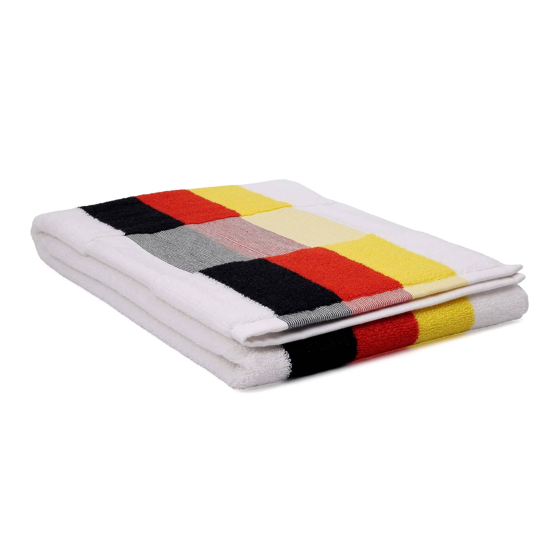 Deutschland Duo Set - Handtuch & Badeschal weiss 50 x 100 cm + 70 x 140 cm — Bild 2