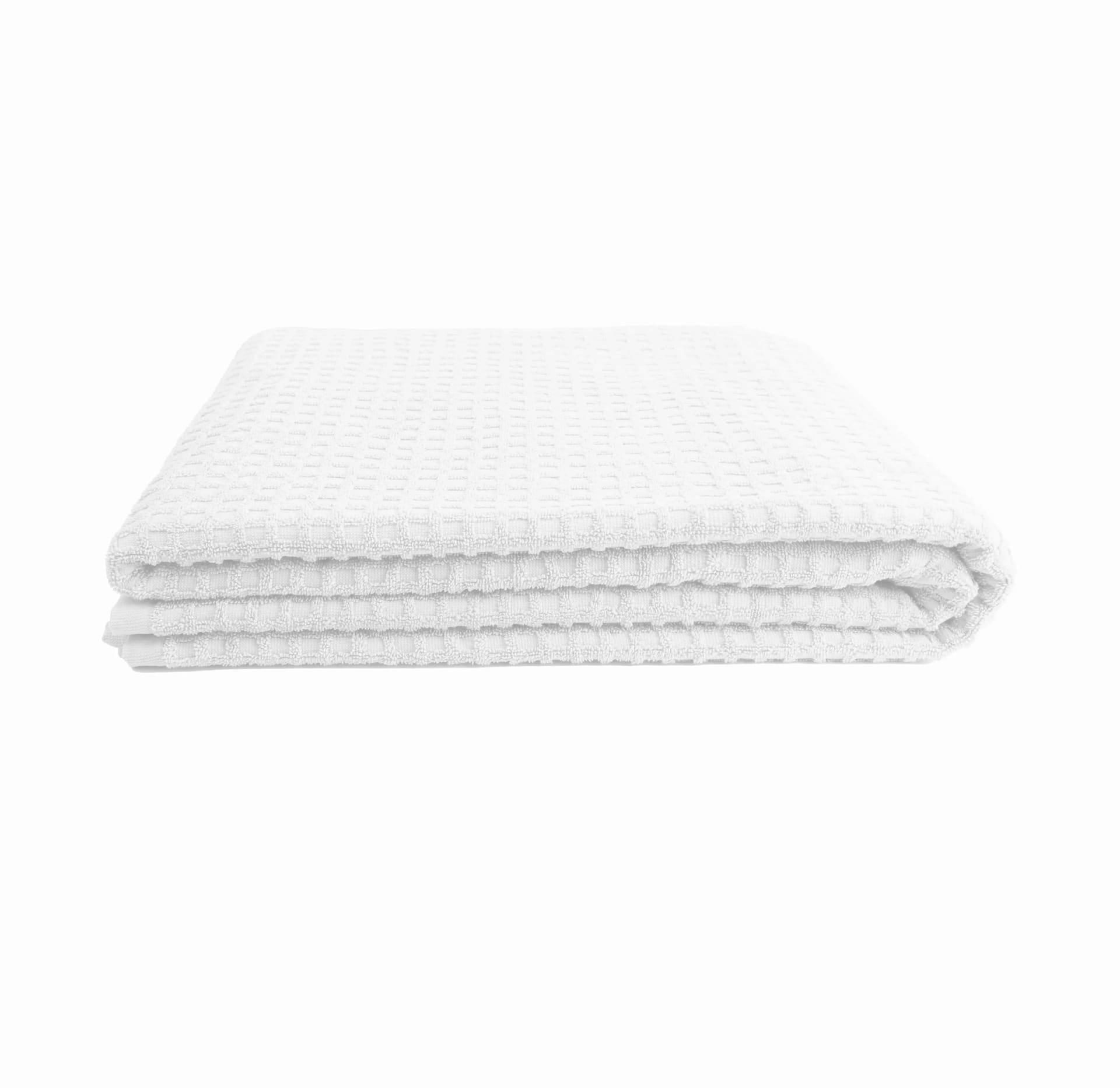 Frotteedecke – Milano / Carla – weiss – 150 x 200 cm